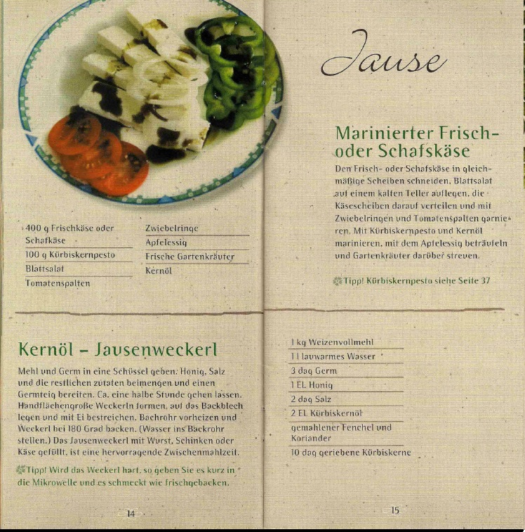 Kochen Mit Kernöl Seite14-15